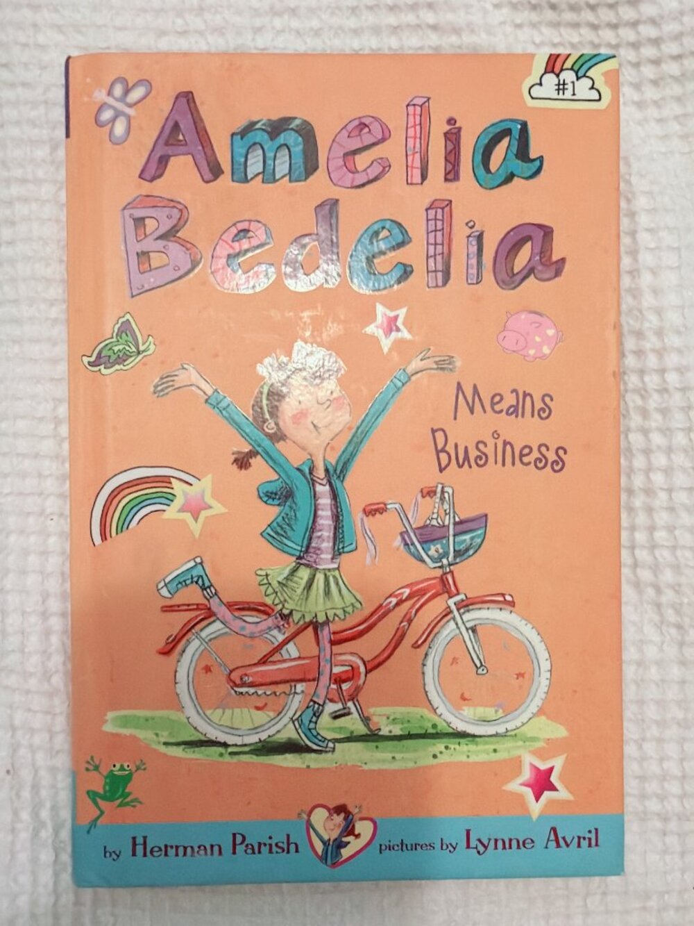 Amelia Bedelia Means Business Book #1 Hardcover Herman Parish Chapter Book